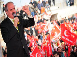 Numan Kurtulmuş Kahramanmaraş'ta