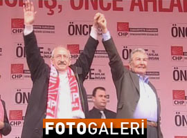 CHP mitinginde Kılıçdaroğlu şoku ! - Foto