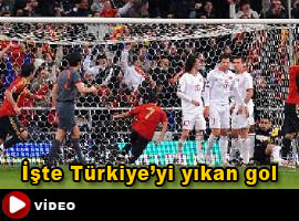 İşte Türkiye'yi yıkan gol - İZLE