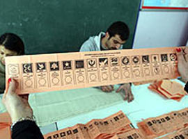 Seçimde bir ilk yaşandı