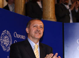 Erdoğan Oxford'da konuştu
