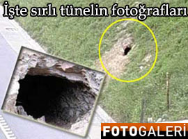 İstanbul'un göbeğinde gizemli tünel - Foto
