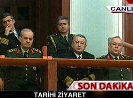 Komutanlar 21 ay sonra Meclis'te - Foto