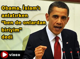 Obama: Benim ailem de Müslüman - İzle