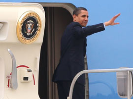 Obama'dan sürpriz ziyaret