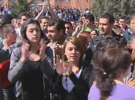 ... Ve öğrenciler harekete geçirildi !