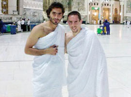 Ribery ve Hamit birlikte umre yaptı - Foto