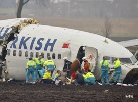 Düşen uçağın ara raporu açıklandı