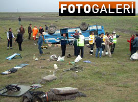 Konya'daki kazada dehşet görüntü