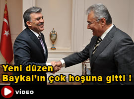 Baykal, Çankaya Köşkü'nde - İZLE