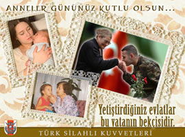 TSK'dan Anneler Günü afişleri - Foto