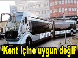 Metrobüs için şok eden rapor