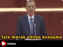 Erdoğan ayakta alkışlandı - İZLE