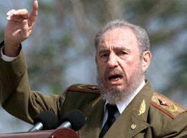 Fidel Castro'dan <b>ağır suçlama</b>