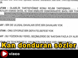 İŞTE O KORKUNÇ KONUŞMA - Video