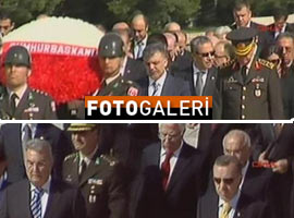 İlk tören Anıtkabir'de... - Foto