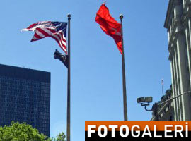 ABD'de <b>Türk bayrağı</b> damgası - Foto