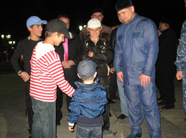 Kumuk Türkleri'ne sürpriz ziyaret