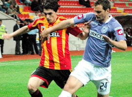 Kayseri, Hacettepe'yi tek golle geçti