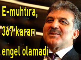 Gül'e karşı <B>B PLANI</B> devrede 