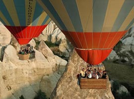 Kapadokya'da balon faciası