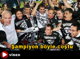 Şampiyon Beşiktaş böyle coştu - Foto 