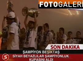 BEŞİKTAŞ KUPASINI ALDI - FOTO - Video