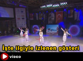 Arnavut öğrenciler Silifke Yöresi oynadı