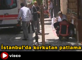 Bakırköy'de patlama - İlk görüntüler - Video