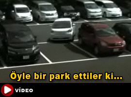 Bayan sürücüler şaşkına çevirdi ! - İZLE