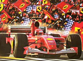 Ferrari'den Formula1 resti