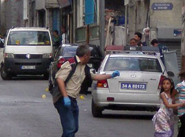 Fatih'te sokak ortasında çatışma