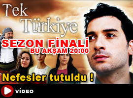 tek turkiye de surpriz final video