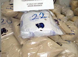 Uyuşturucu kaçakçılığına ağır darbe