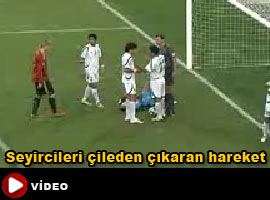 Kaleciden Oscar'lık numara! - İzle