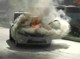Başbakanın korumaları ölümden döndü