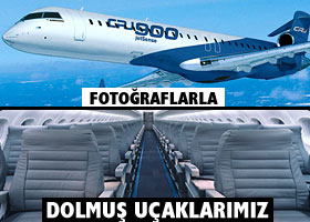 İşte dolmuş uçaklarımız