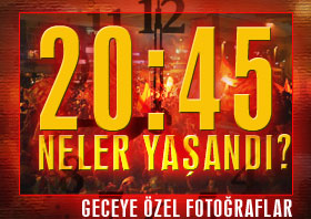 Galatasaray 20:45'de fişekledi