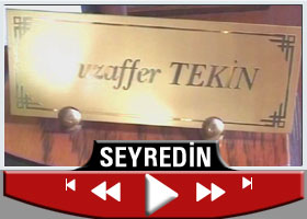 Tekin'in bürosundan ilk görüntüler