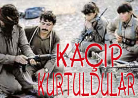 PKK kampından rüşvetle kaçtılar