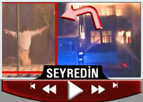 Yangını söndüreyim derken...-Video