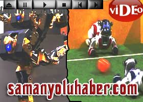 Robotlardan gol-dans show-Video