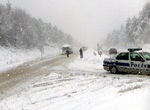 Trafik ekipleri mesaide