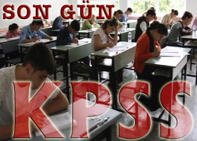 KPSS başvuruları bugün son