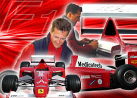 Formula'da zafer Schumacher'in