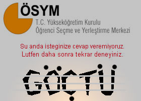 ÖSYM yoğunluğa dayanamadı