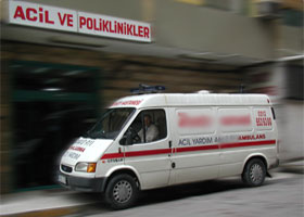 Ambulanslara AB standardı