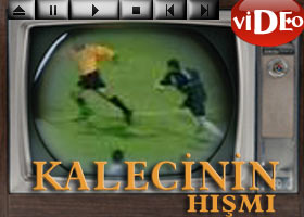 Hakem kaçtı kaleci kovaladı-Video