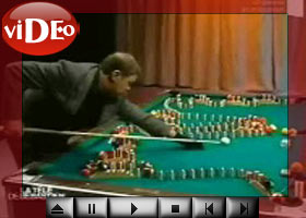 İnanılmaz bilardo şovu - Video