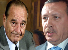 Chirac'tan Erdoğan'a telefon